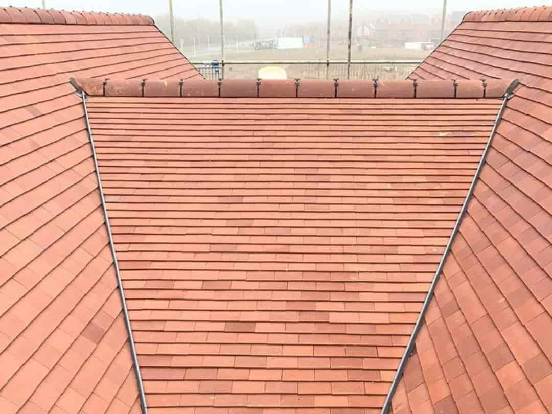 This is a photo of a pitched roof installation. This work was carried out by Selby Roofing